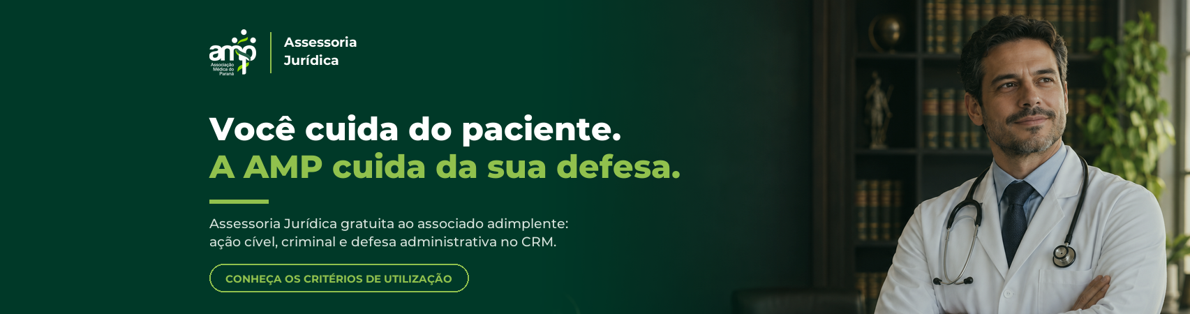 Assessoria Jurídica gratuita para o médico associado