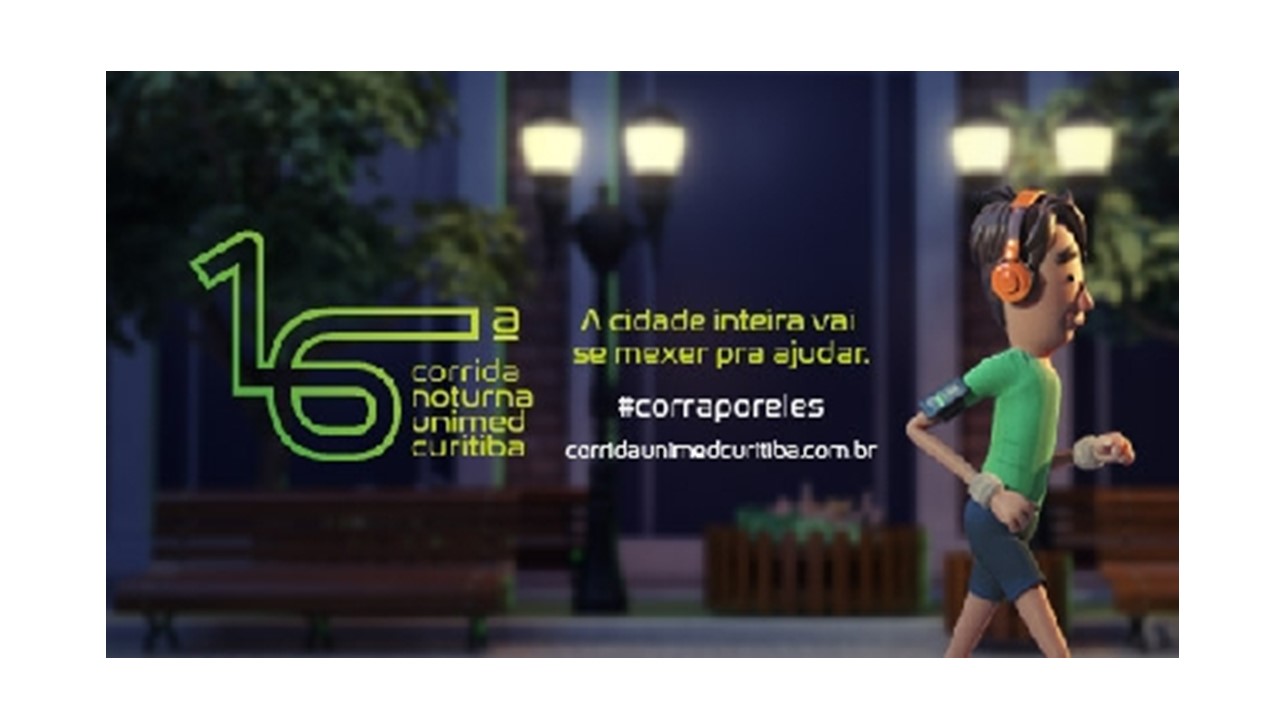 16ª Corrida Noturna Unimed Curitiba: você vai correr ou apadrinhar um atleta?