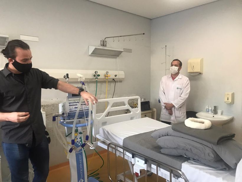 Começa treinamento de profissionais que atuam em UTIs da Covid-19 em todo estado