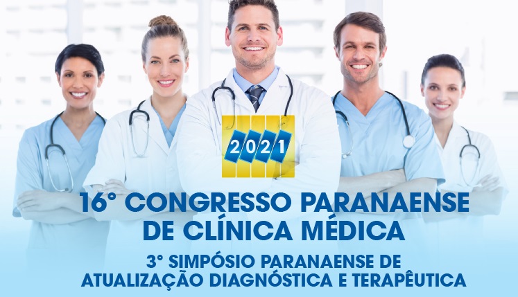 Congresso de Clínica Médica e Simpósio de Atualização Diagnóstica e Terapêutica serão em maio