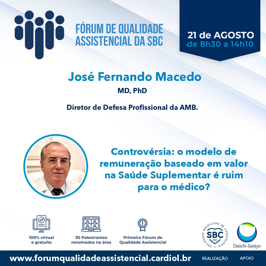 Modelo de remuneração baseado em valor é tema de palestra em fórum de qualidade assistencial
