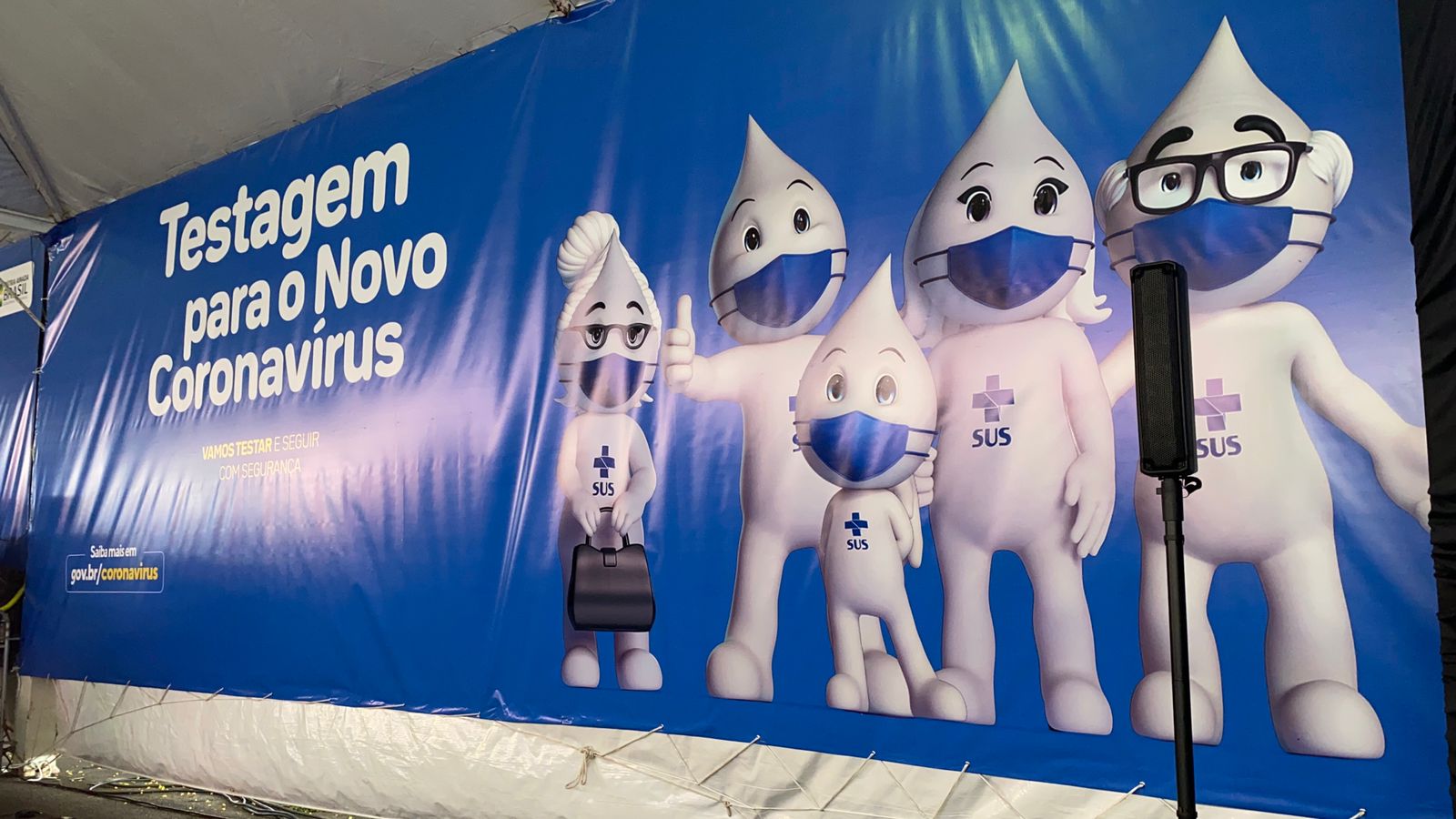 PR participa de programa de testagem para detecção e bloqueio de casos de Covid-19