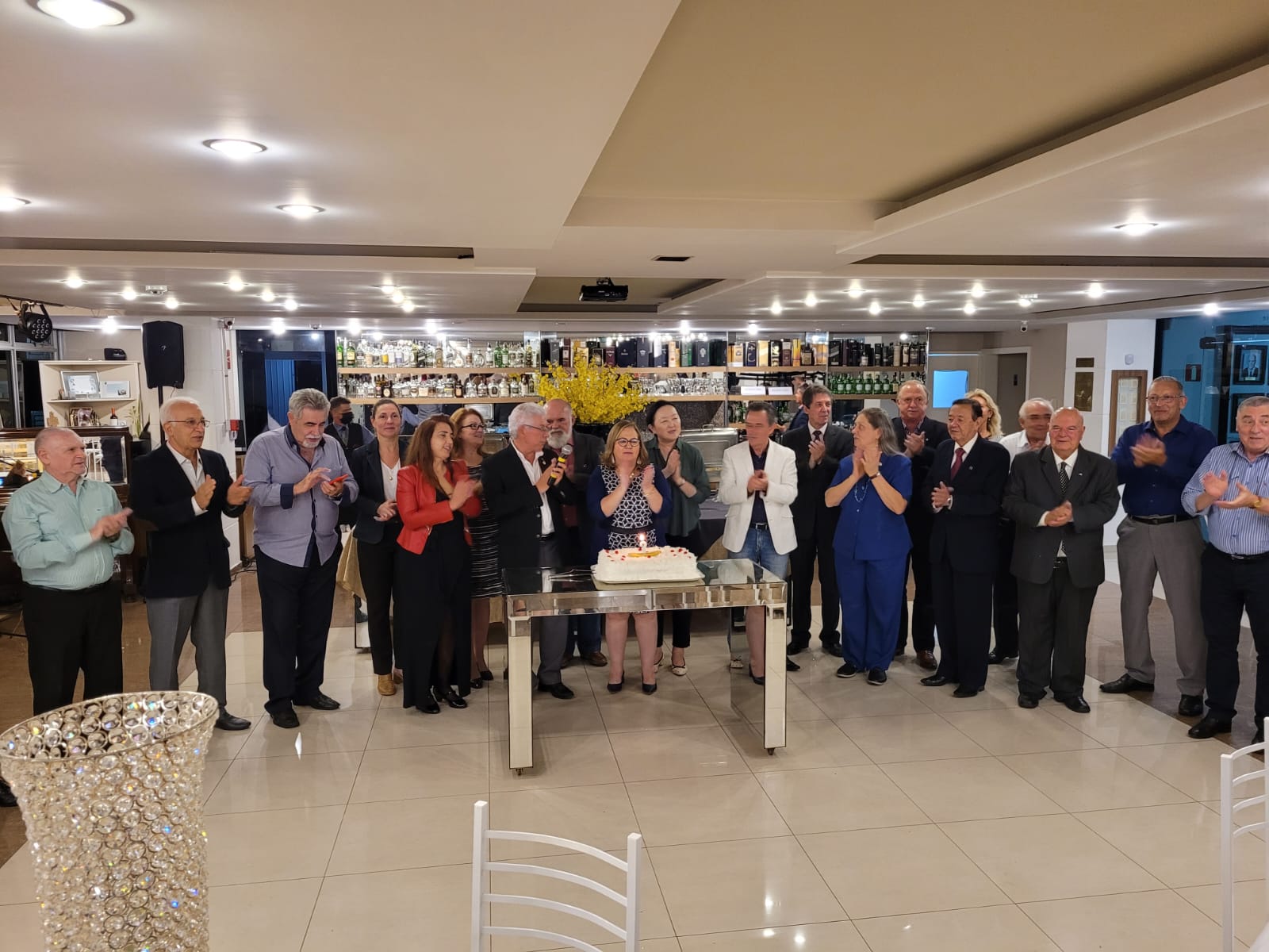 AMP homenageia aniversariantes do trimestre