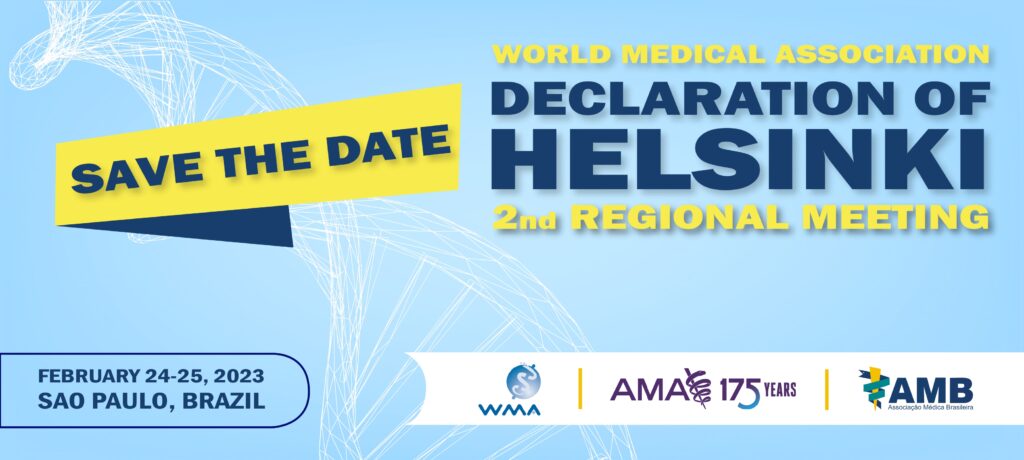 Diretores AMB e AMP participam de reunião da World Medical Association