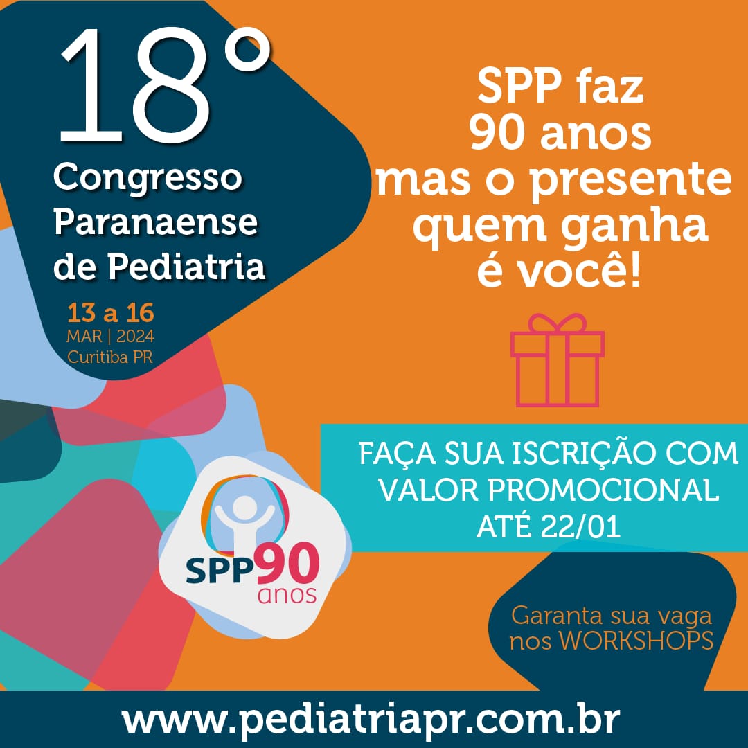 Pediatria paranaense realiza o seu mais importante evento científico anual