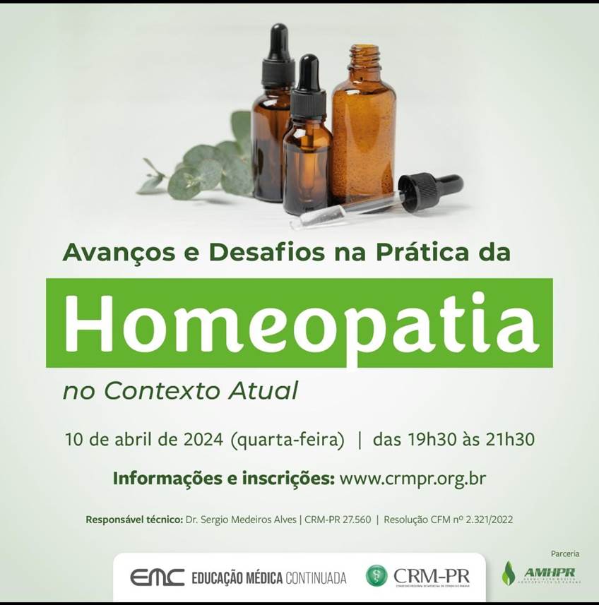 Evento debate avanços e desafios na prática da Homeopatia no contexto atual