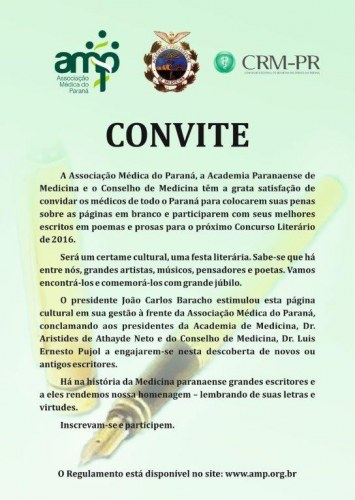 Abertas as inscrições para o Concurso literário da AMP 