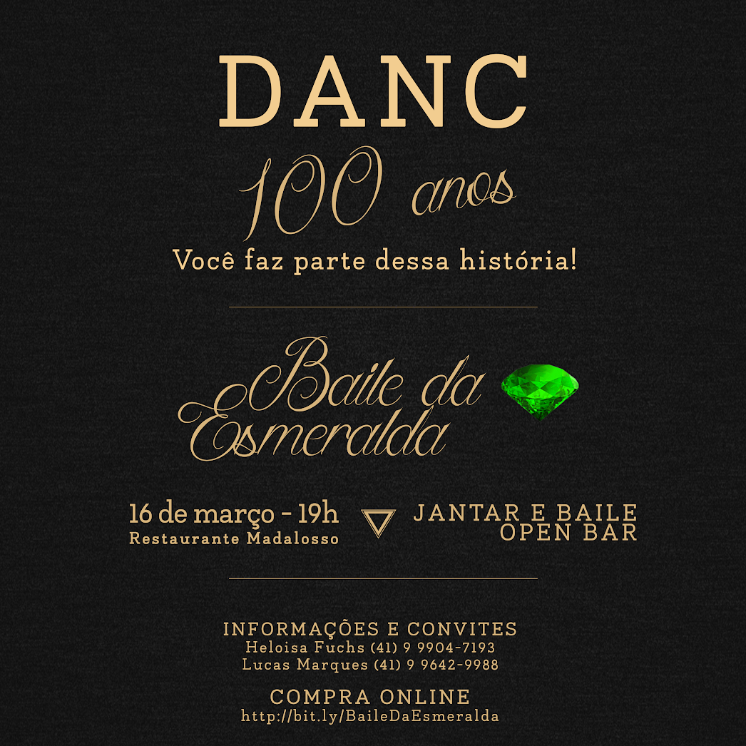 DANC convida para jantar do centenário