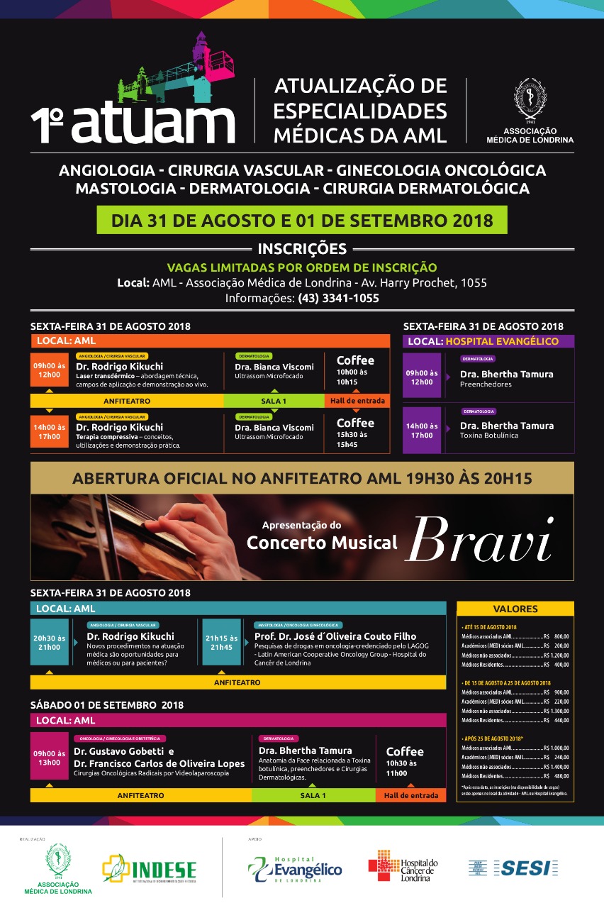AML realiza atualização de especialidades médicas