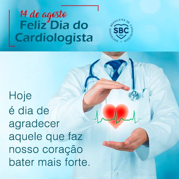 14 de agosto é o Dia do Cardiologista